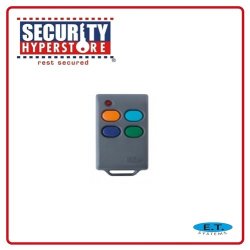 ET System Et Ltx Remote Grey Self Learn 4 Button - 5 Pack