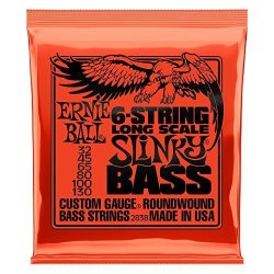 Ernie Ball 6-STRING Slinky Nickel Wound Bass SET.032 - .130