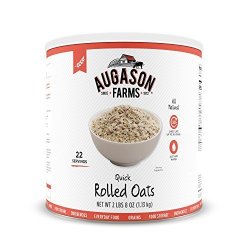 Augason Farms Quick Rolled Oats 2 Lbs 8 Oz No. 10 Can