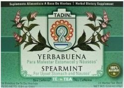 Tadin Spearmint Tea 24 Bags - Te De Yerbabuena