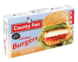 County Fair Chicken Burger 400G