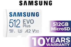 EVO Samsung 512GB Plus Micro Sd Card