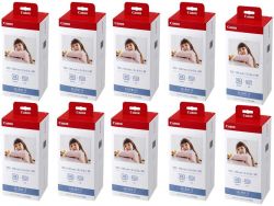 Canon Selphy KP-108IN Ink And Paper Set Pack Of 10