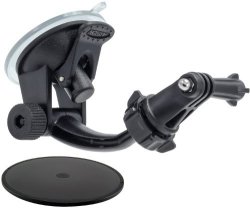 Arkon Gopro Windshield Or Dash Car Mount Holder For Gopro Hero Action Cameras Retail Black