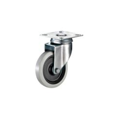 - Thermoplastic Rubber Castor With Top Swivel Fixed Plate - 125MM