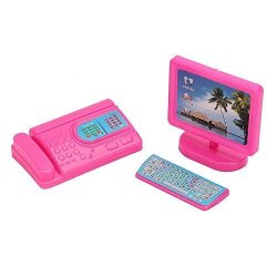 Barbie deals computer set