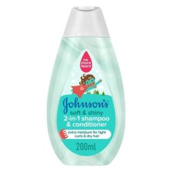 Johnsons Johnson's Soft & Shiny Baby Shampooo 200ML