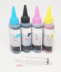 Opt Brand Uv Resistant Bulk Refill Ink For Brother Non-oem LC61 LC65 LC69 Refillable Ink Cartridges Ciss Or Cis : Brother All-in-one SERIES:MFC-250C MFC-255CW MFC-290C MFC-295CN MFC-490CW