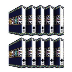 Thuto A4 70MM Arch Lever File Pack Of 10 - Ndebele Edition