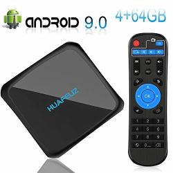 Android 9.0 Tv Box Smart Media Player 4+64GB Media Box Support 2.4+5G Dual WIFI 3D 1080P 4K Android Tv Box With Remote Control
