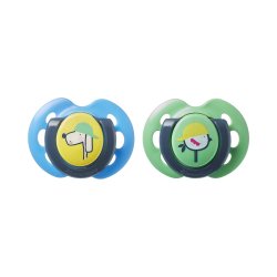 Fun Soothers 0-6M 2 Pack