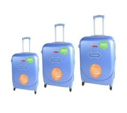 Blue Luggage Set