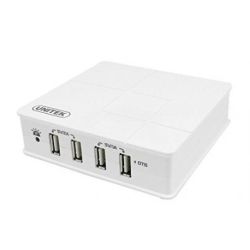 Unitek 4-PORT USB Charge Station 5V 2A+1A Y-2154