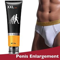 Saingace Men's External Use Cream 50G Penis Enlarger Cream Grow Your Penis 8 Inches While You Sleep Black