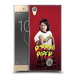 Official Wwe Retro Stance Rowdy Roddy Piper Soft Gel Case For Sony Xperia XA1 Plus