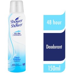 Shower To Shower Woman Deodorant Fresh Powder 150ML