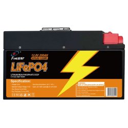 Fivestar 12.8V 200AH 2.4KWH Lithium Battery - LIFEPO4