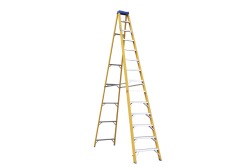 14 Step Single Sided Partial Fibre-glass Ladder