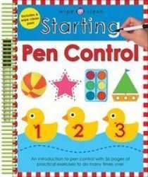 Starting Pen Control - Wipe Clean Spirals Paperback