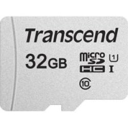 Transcend 300S 32GB Microsdhc Uhs-i Flash Memory Card TS32GUSD300S-A