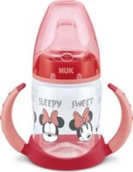 Nuk First Choice Minnie 2023 Learner Bottle With Silicone Non Spill Spout 150ML