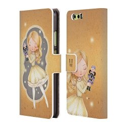 Head Case Designs Clara The Nutcracker Leather Book Wallet Case Cover For Huawei P10 Plus
